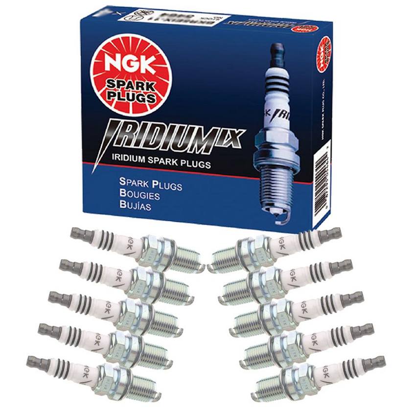 Porsche Spark Plug Set (10 Pieces) (Iridium IX) (Gap 0.032) NGK